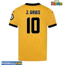 Wolves Jhon Arias #10 Heimtrikot 2025-26 Kurzarm